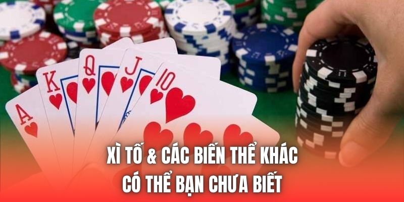 Xì tố & các biến thể khác có thể bạn chưa biết